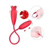 Trứng rung 2 đầu quả cà rốt silicon có 10 chế độ dài 429mm 393261