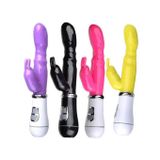 Máy rung tai thỏ ABS mềm, sạc điện có 8 chế độ