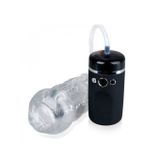 Máy rung tự động kèm âm đạo giả silicon dài 175mm sạc USB 393361