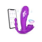 Máy rung hậu môn điều khiển từ xa qua app với 8 tần số