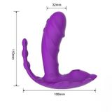 Máy rung hậu môn điều khiển từ xa qua app với 8 tần số