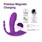 Máy rung hậu môn điều khiển từ xa qua app với 8 tần số