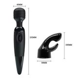 Chày rung silicon cao cấp dài 25.2 cm hỗ trợ kích thích điểm G