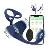 Máy rung massage tuyến tiền liệt kèm vòng đeo