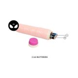 Dương vật giả silicon mềm dẻo rung ngoáy dài 21.5cm