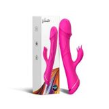 Dương vật giả rung thiết kế 3 lưỡi liếm hột le