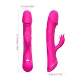 Dương vật giả rung thiết kế 3 lưỡi liếm hột le