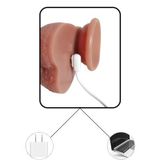 Dương vật giả thụt tự động sưởi ấm dài 26cm màu da