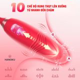 (Có video) Trứng rung thục 2 trong 1 ngụy trang Hoa hồng Rose Tornado II