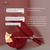 (Có video) Trứng rung thục 2 trong 1 ngụy trang Hoa hồng Rose Tornado II