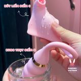 (Có video)Trứng rung hút 2 đầu kích thích đa điểm cao cấp Stingra