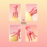 (Có video) Trứng rung ngụy trang Bạch tuột rung đa điểm Suky