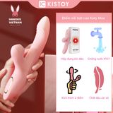 (Có video) Dương vật giả có nhánh rung ngoáy Katy Max hàng cao cấp