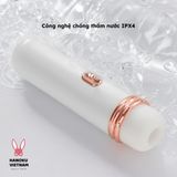 (Có video) Trứng rung massage hút đầu ti vú ngụy trang First Kiss