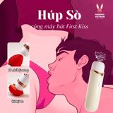 (Có video) Trứng rung massage hút đầu ti vú ngụy trang First Kiss