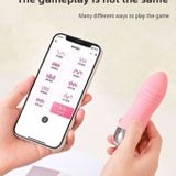 Dương vật giả mini điều khiển qua APP sạc điện 393572