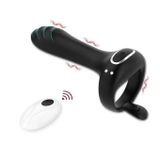 Vòng rung tình yêu có 9 tần số kèm dương vật silicon