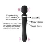 Chày rung tình yêu silicon với 20 chế độ xoay 360 độ