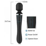 Chày rung tình yêu silicon với 20 chế độ xoay 360 độ