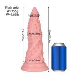 Dương vật giả silicon mềm có bi đường kính 6cm