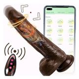 Dương vật giả Châu Phi rung điều khiển từ xa dài 21.5cm