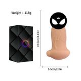 Dương vật giả silicon mini có 10 chế độ rung dài 10.5cm 393649