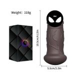 Dương vật giả silicon mini có 10 chế độ rung dài 10.5cm 393649