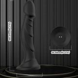 Dương vật giả silicon rung 9 tần số sạc điện dài 19cm 393662