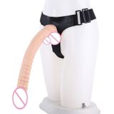 Dương vật giả có gân siêu dài 41cm silicon liền quần