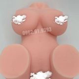 Búp bê âm đạo silicon nửa người có khuân mông và ngực