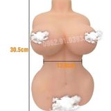 Búp bê âm đạo nửa thân silicon có ngực và mông to