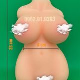 Búp bê âm đạo silicon nửa người có khuân mông và ngực S