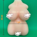 Búp bê âm đạo bán thân silicon có âm đạo L