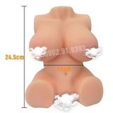 Búp bê âm đạo silicon nửa người có âm đạo và ngực nở mới