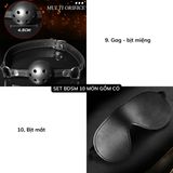 Combo kích thích BDSM Bạo dam cực mạnh dành cho cặp đôi