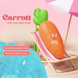 (Có video) Trứng rung ngụy trang củ cà rốt cao cấp Carrot Vibrator