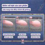 (Có video) Dương vật giả rung cao cấp kích thích 2 điểm KisToy A-King