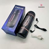 (Có video) Cốc âm đạo rung thục cao cấp silicone trắng Laile Cool Cup