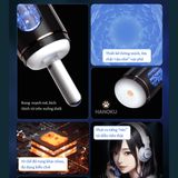 (Có video) Cốc âm đạo rung thục cao cấp silicone trắng Laile Cool Cup