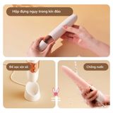 (Có video) Dương vật giả rung thục cao cấp có đế dính tường Roselex 