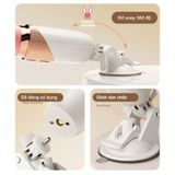 (Có video) Dương vật giả rung thục cao cấp có đế dính tường Roselex 