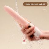 (Có video) Dương vật giả rung thục cao cấp có đế dính tường Roselex 