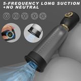 Máy tập dương vật có 5 chế độ hút sạc điện dài 22cm