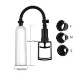 Máy tập tăng kích thước dương vật kéo tay có âm đạo giả dài 185mm