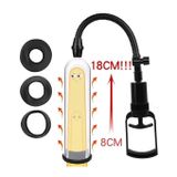 Máy tập tăng kích thước dương vật kéo tay có âm đạo giả dài 185mm