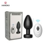 (Có video) Phích cắm hậu môn rung Neo điều khiển từ xa 10 chế độ 