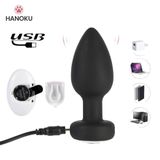 (Có video) Phích cắm hậu môn rung Neo điều khiển từ xa 10 chế độ 