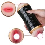 Âm đạo giả 2 đầu Mastubration Cup Silicon mềm như thật