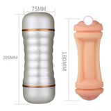 Âm đạo giả 2 đầu Mastubration Cup Silicon mềm như thật