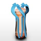 Âm đạo giả 2 đầu Mastubration Cup Silicon mềm như thật